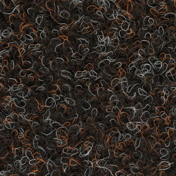 Metrážny koberec Santana 80 hnedá s podkladom gel, záťažový