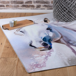 AKCE: 80x120 cm Dětský kusový koberec Torino kids 235 WHITE HORSE