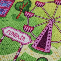 Koberec metráž cesty Sweet Town - neúčtujeme odrezky z role