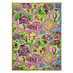 Detský kusový koberec cesty Sweet Town