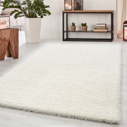 DOPRODEJ: 60x110 cm Kusový koberec Dream Shaggy 4000 cream