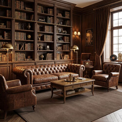 Kusový koberec Royal Lux 40 hnedý