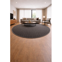 Kusový koberec Udinese hnedý kruh