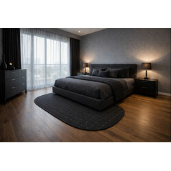 Kusový koberec Udinese antracit ovál