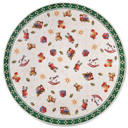Kusový koberec Villeroy & Boch Toy's delight s potlačou 106193 Green, Multicolor kruh