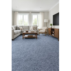 AKCE: 170x120 cm Kusový koberec Velur Ultra tm. modrý - obšitý ze všech stran