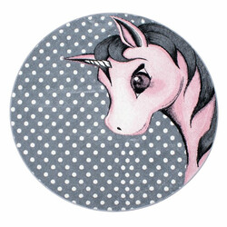 Kusový koberec Kids 590 pink kruh