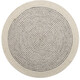 Ručne viazaný kusový koberec Orba J-49 Natural kruh