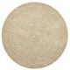 Ručne viazaný kusový koberec Mira J 16 Natural kruh