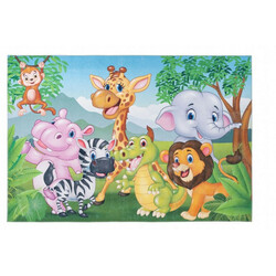 DOPRODEJ: 160x230 cm Dětský kusový koberec Torino kids 239 JUNGLE