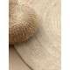 Kusový koberec Jute Braided 106007 Ivory ovál