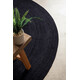 Kusový koberec Jute Braided 106322 Black kruh