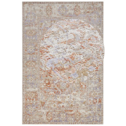 AKCE: 120x170 cm Kusový koberec Cairo 105587 Port Said Cream Red – na ven i na doma