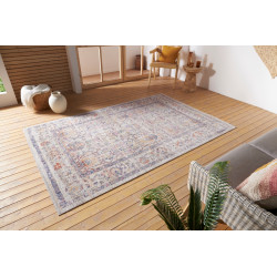 AKCE: 120x170 cm Kusový koberec Cairo 105591 Luxor Cream Multicolored – na ven i na doma