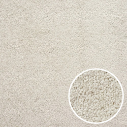 Metrážny koberec Velur Ultra biely