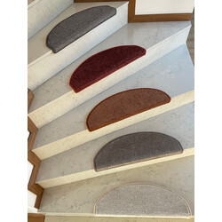Nášľapy na schody Capri medený polkruh, samolepiaci