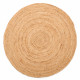 Kusový koberec Lola natur kruh