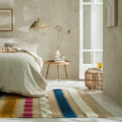 AKCE: 160x230 cm Kusový koberec Jubilant Medina Jute Natural/Multi