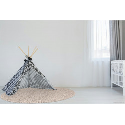 DOPRODEJ: 200x200 (průměr) kruh cm Kusový koberec Life Shaggy 1500 beige kruh