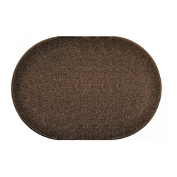Kusový koberec Eton hnedý ovál