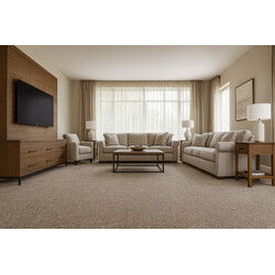 AKCIA: 100x300 cm Metrážny koberec Dublin 907 hnedý