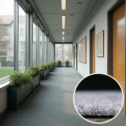 Umelá tráva Wembley šedá