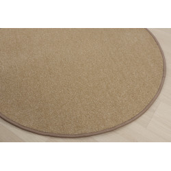AKCE: 250x250 (průměr) kruh cm Kusový koberec Eton béžový 70 kruh