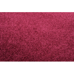 AKCE: 57x21 cm Kusový koberec Eton vínově červený - neúčtujeme odřezky z role - obšitý ze všech stran