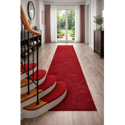 Nášľapy na schody Eton vínovo červený obdĺžnik, samolepiaci