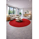 Kusový koberec Eton červený 15 kruh