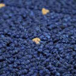 Metrážový koberec Udinese modrý - neúčtujeme odrezky z rolky