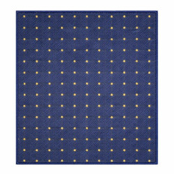 Kusový koberec Udinese modrý štvorec