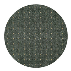 Kusový koberec Udinese zelený kruh