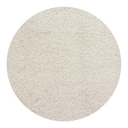 Kusový koberec Velur Ultra biely kruh