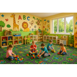 Koberec metráž City life - neúčtujeme odrezky z role