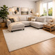 Kusový koberec Royal Lux 03 krémový štvorec