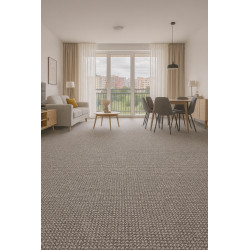 Metrážny koberec Texas 23 šedobéžový