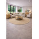 Kusový koberec Eton béžový 70 kruh