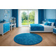 Kusový koberec Eton Exklusive Türkis kruh