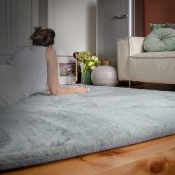 AKCE: 80x80 (průměr) kruh cm Kusový koberec My Jazz 730 jade