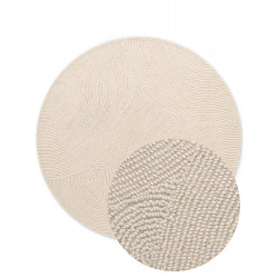 Kusový koberec Eleni 106220 Natur Weiß kruh