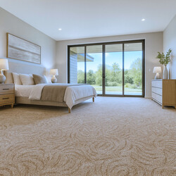 Metrážový koberec Scroll béžový