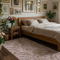 Kusový koberec Scroll béžový