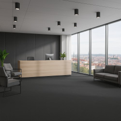 PVC podlaha - lino Flexar PUR 603-04 čierna