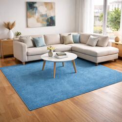 Kusový koberec Eton tyrkys