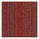 Kobercový štvorec Coral Lines 60380-50 červeno-šedý