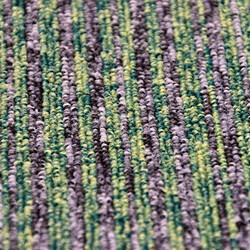 Kobercový štvorec Coral Lines 60376-50 zeleno-šedý 50 x 50 cm