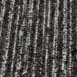 Kobercový štvorec Coral Lines 60345-50 šedo-čierny 50 x 50 cm