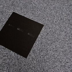 Kobercový štvorec Coral 58342-50 sv. šedý 50 x 50 cm