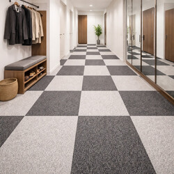 Kobercový štvorec Sonar 4477 antracit 50 x 50 cm